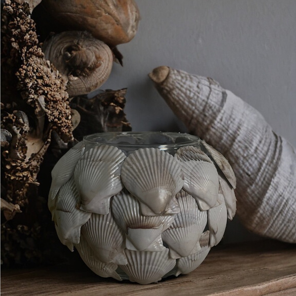 ✨SEA SHELL CANDLE HOLDER✨